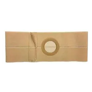 Nu-Form Beige Support Belt 2-1/4" Center Opening 6" Wide 32" - 35" Waist Medium