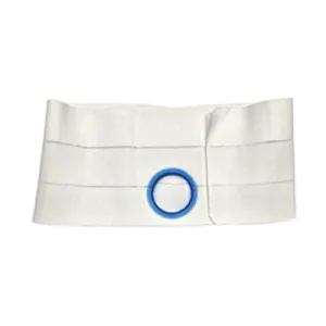 Nu-Hope Support Belt, Original Flat Panel, 3-3/8" Stoma, 6" Wide, Right, 1" From Bottom, 2XL (47" to 52" Waist)
