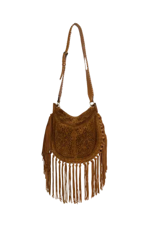 Oskan Soft Suede Shoulder Bag