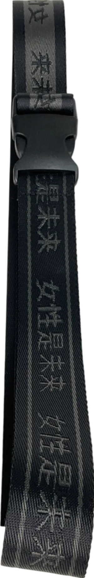 PrettyLittleThing Black Reversible Belt One Size