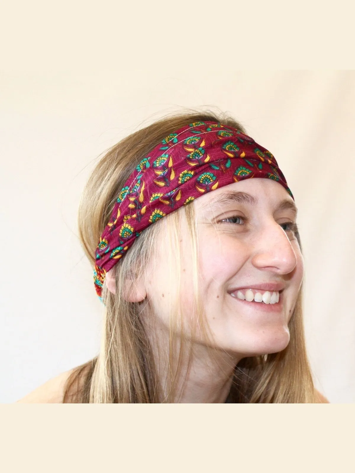 Recycled Sari Silk Headband | 387 SH