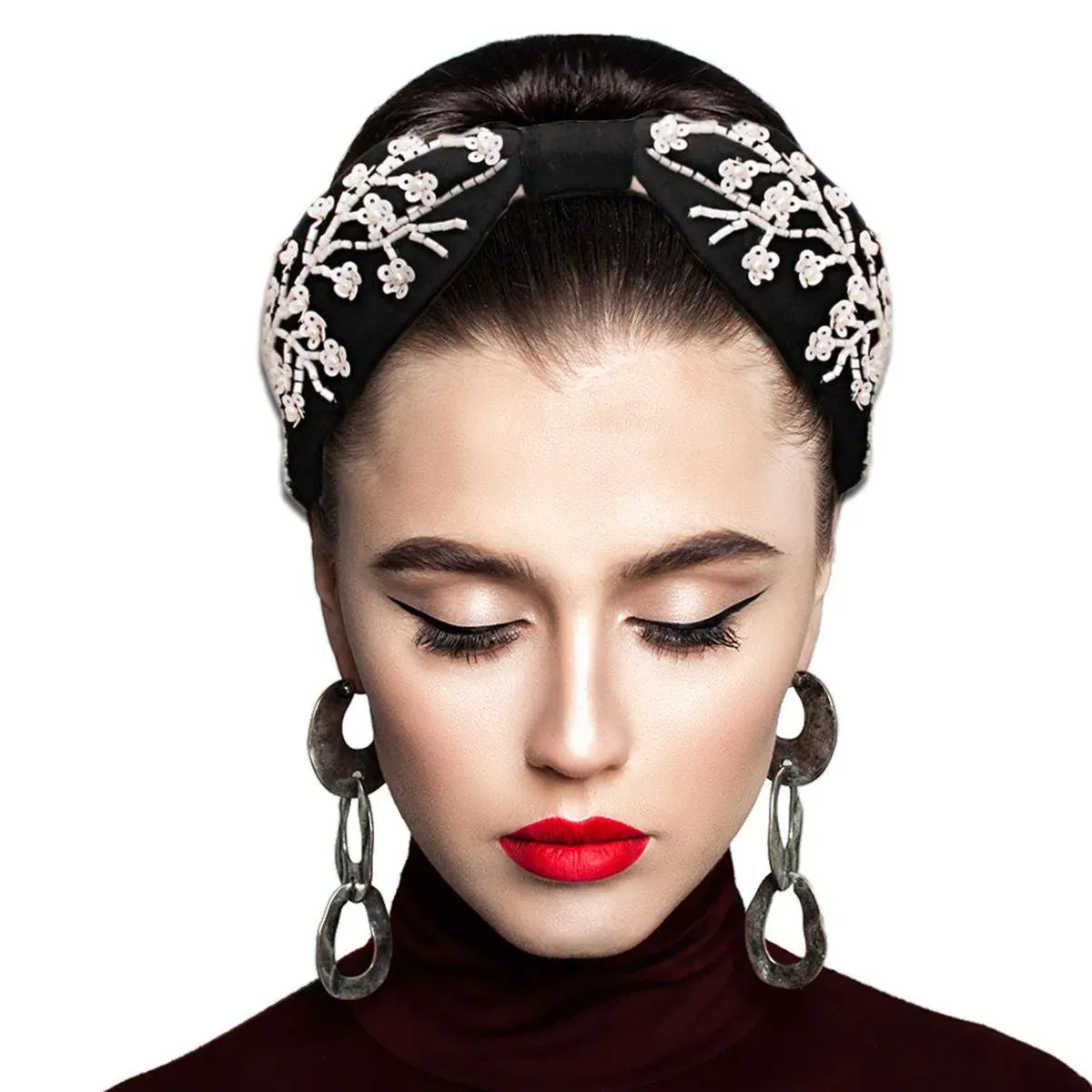 Shop Stylish Headband Decorated Beads & Faux Pearls - Get Yours Today!