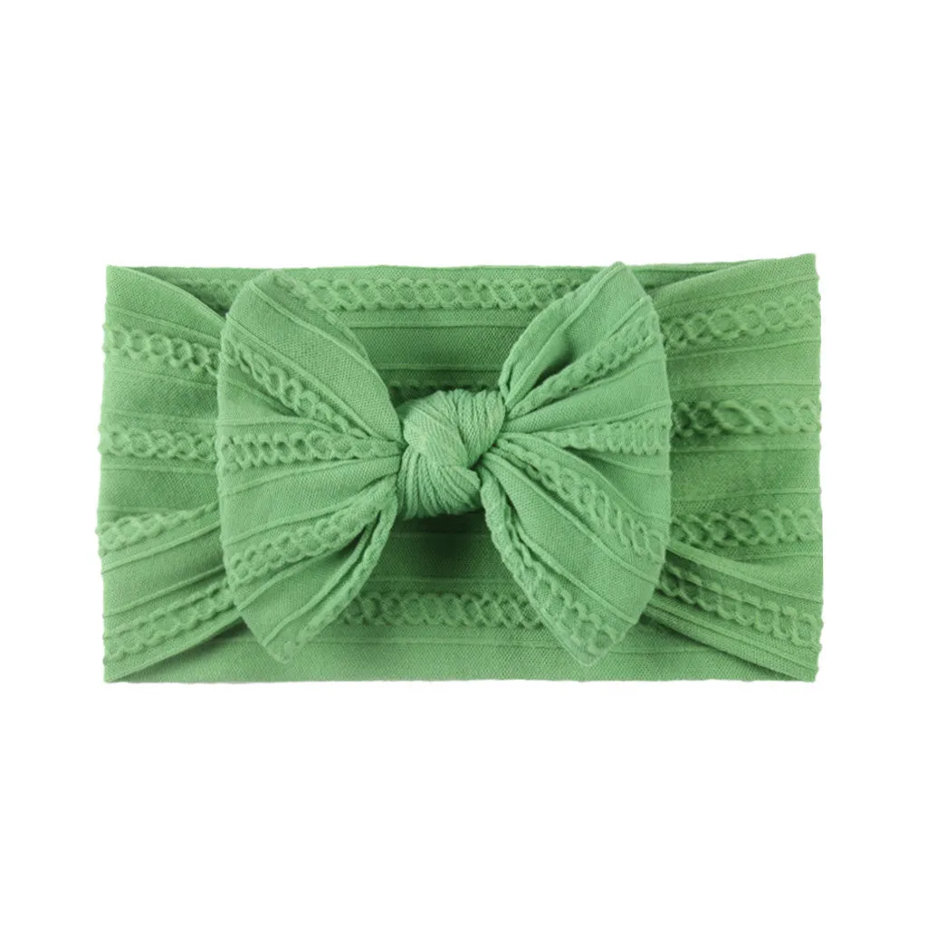Soft Big Baby Bow Turban