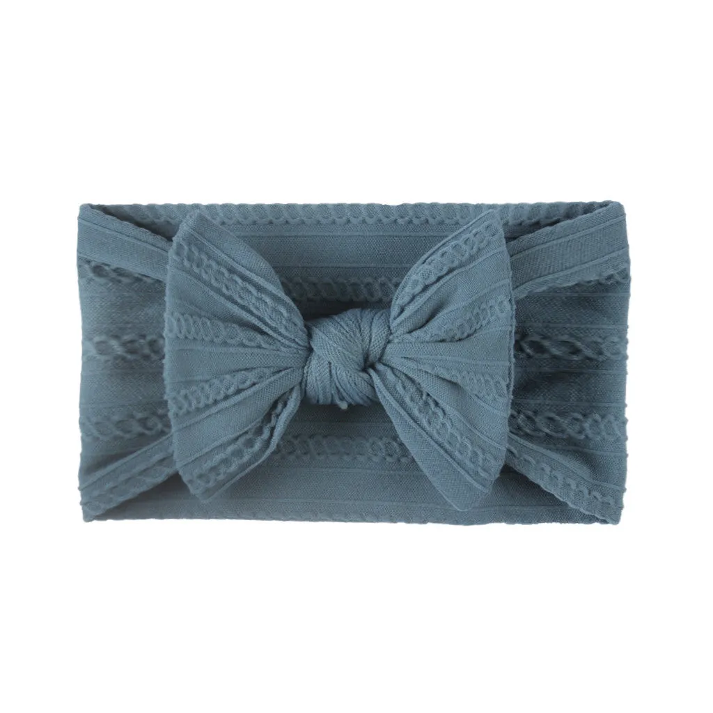 Soft Big Baby Bow Turban