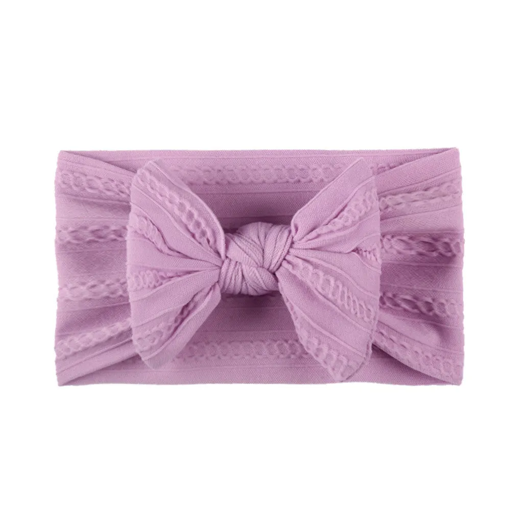 Soft Big Baby Bow Turban