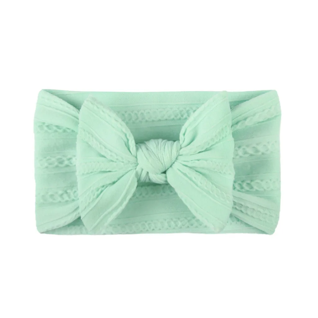 Soft Big Baby Bow Turban