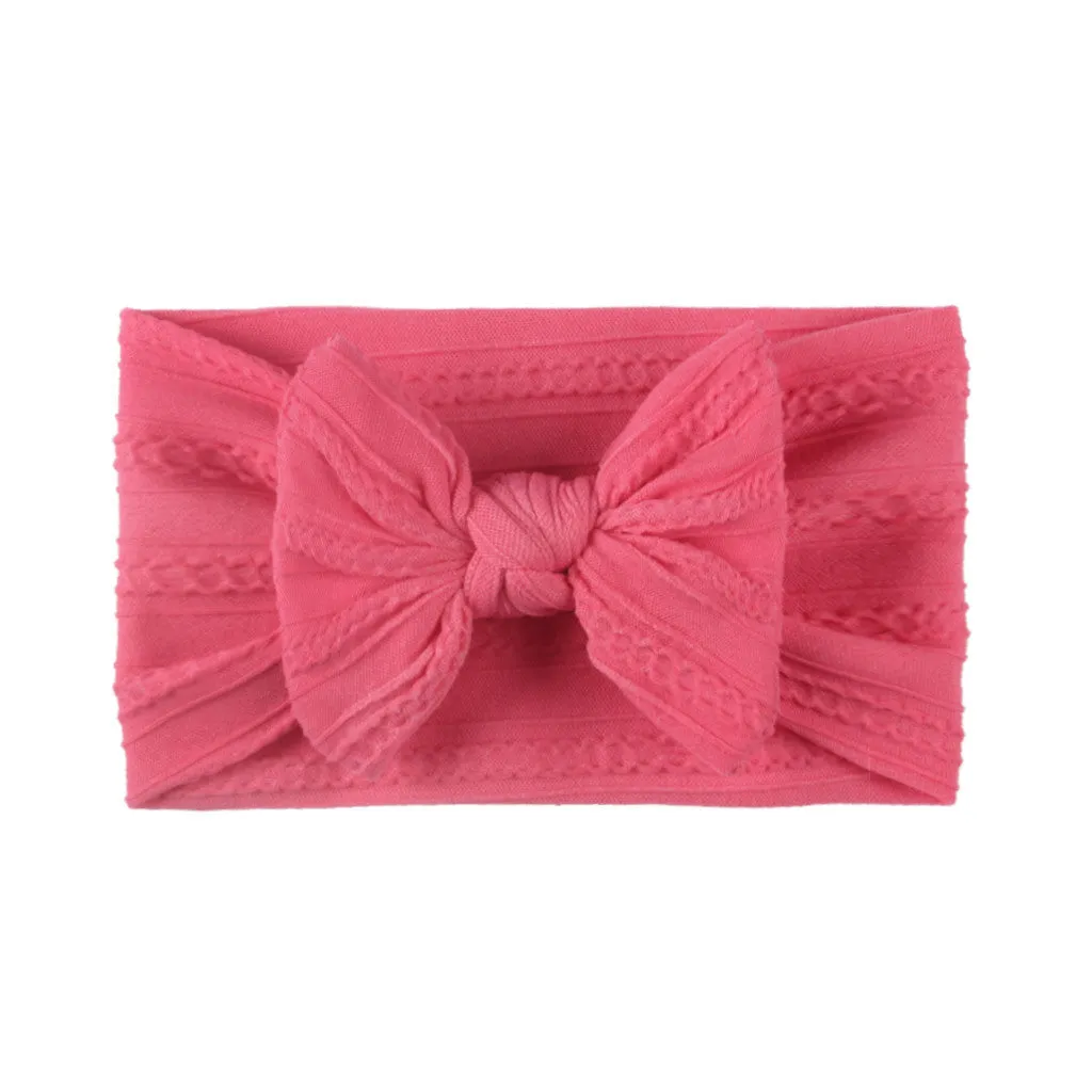 Soft Big Baby Bow Turban