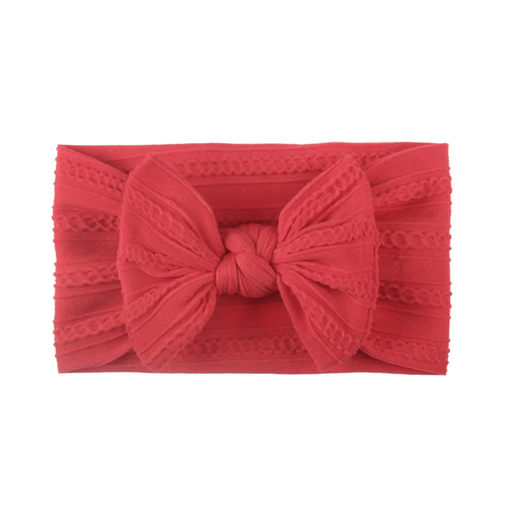 Soft Big Baby Bow Turban