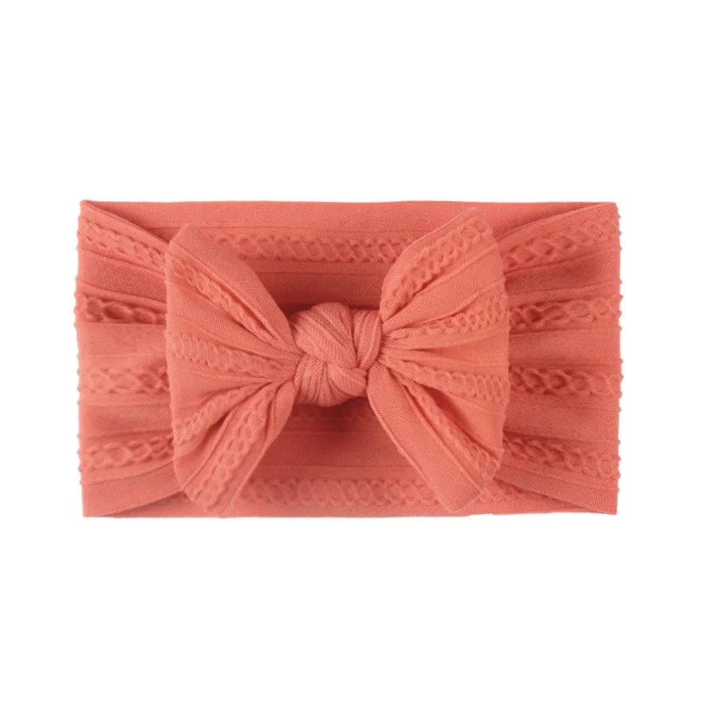 Soft Big Baby Bow Turban