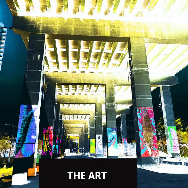 The Bentway Scarf - Gold