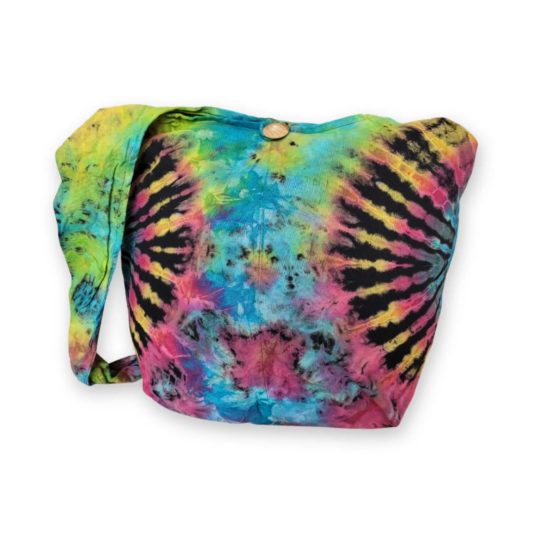 Tie Dye Bags Hobo Crossbody Sling Shoulder bag cotton Messenger Bags Tote Festival