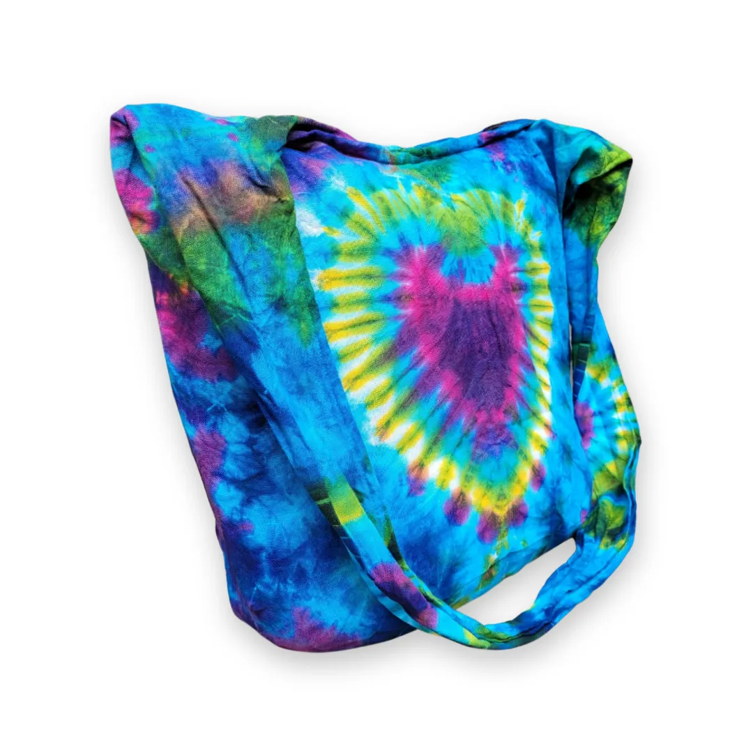 Tie Dye Bags Hobo Crossbody Sling Shoulder bag cotton Messenger Bags Tote Festival