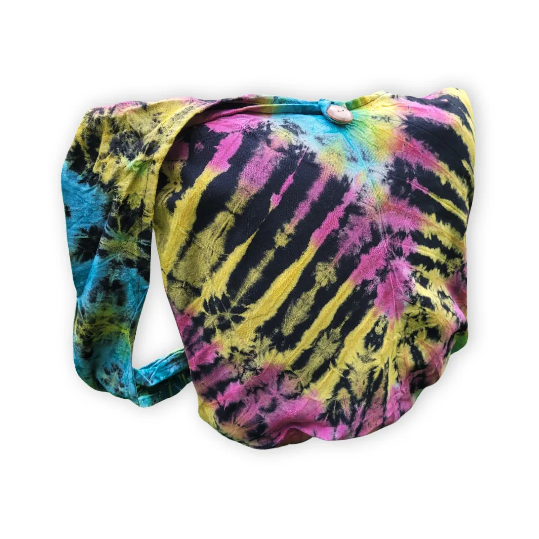 Tie Dye Bags Hobo Crossbody Sling Shoulder bag cotton Messenger Bags Tote Festival