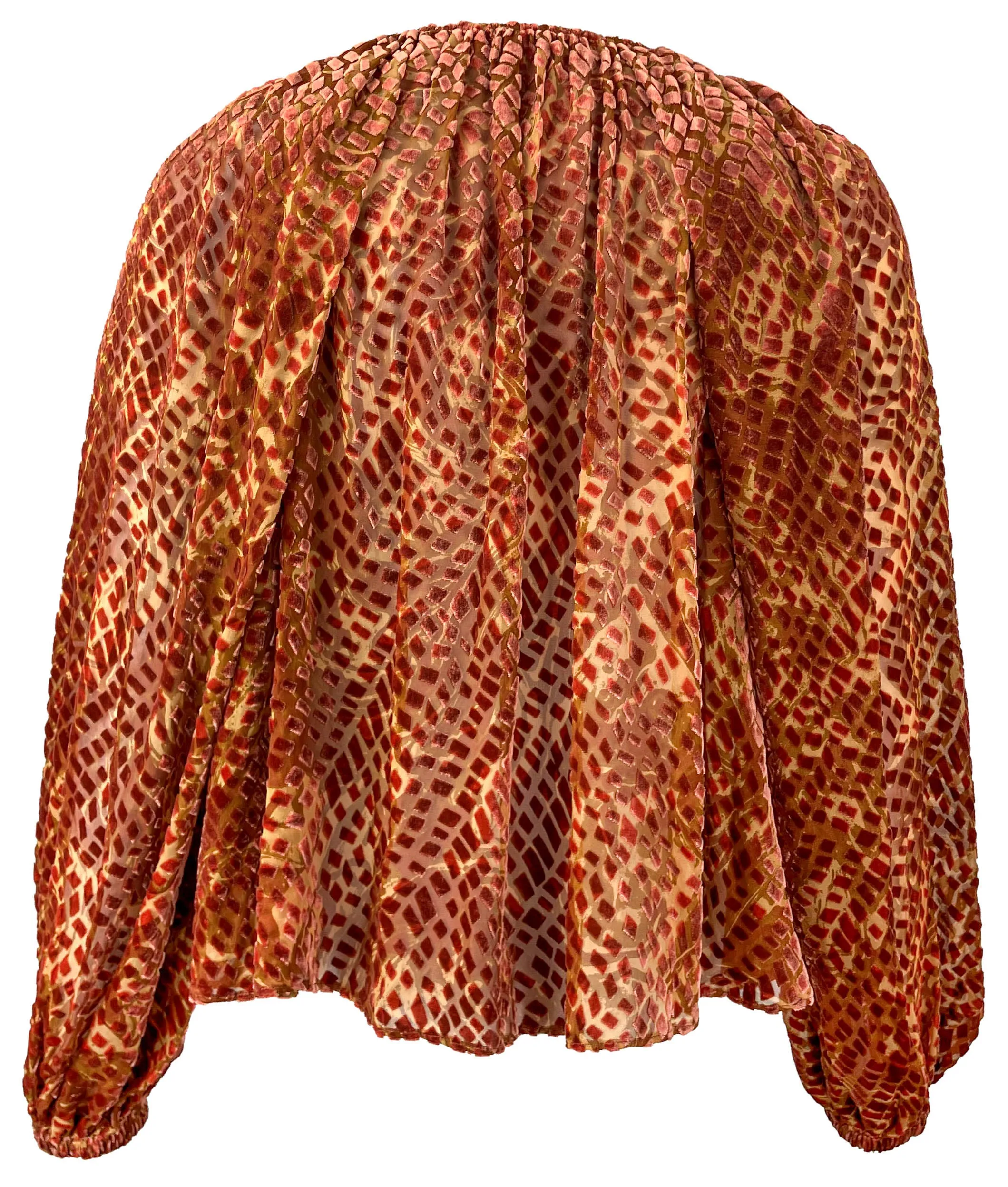 Ulla Johnson Pauline Blouse in Sienna