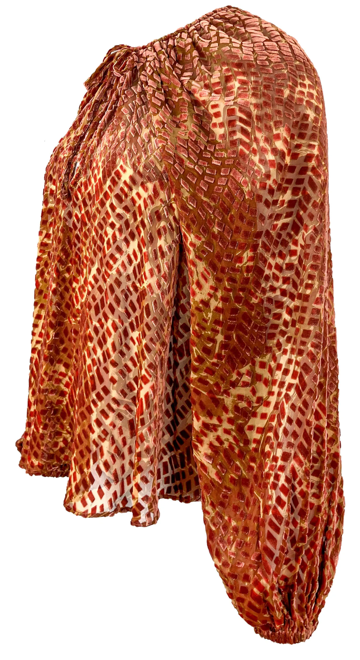 Ulla Johnson Pauline Blouse in Sienna