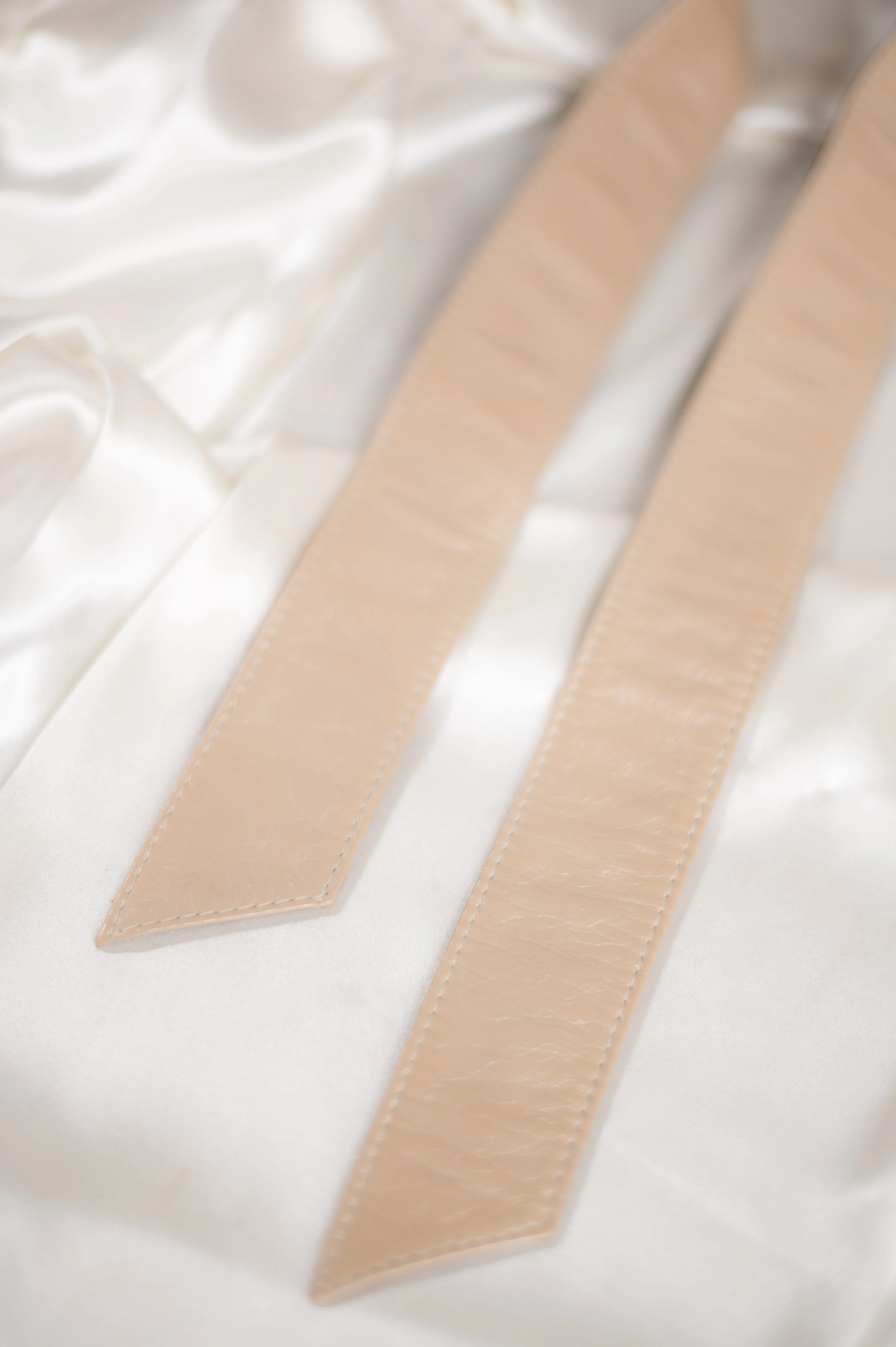 Vintage Reversible Leather Sash