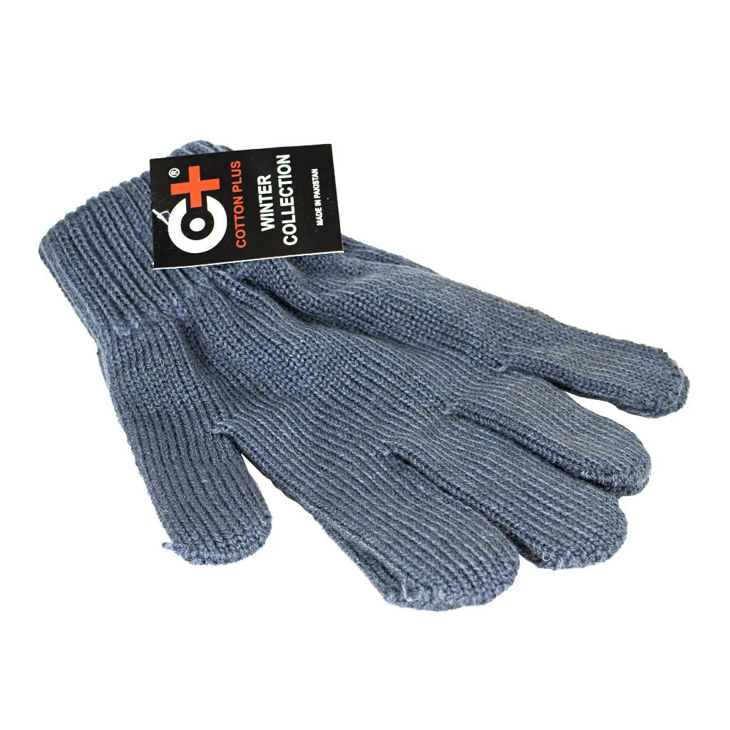 Winter Gloves - (Color Black)