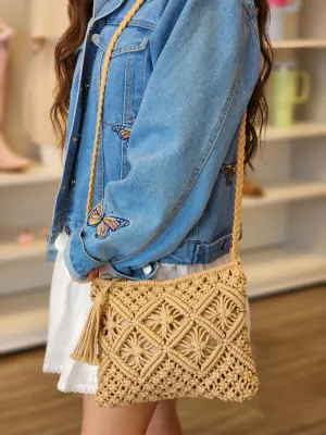 Woven Shoulder Bag